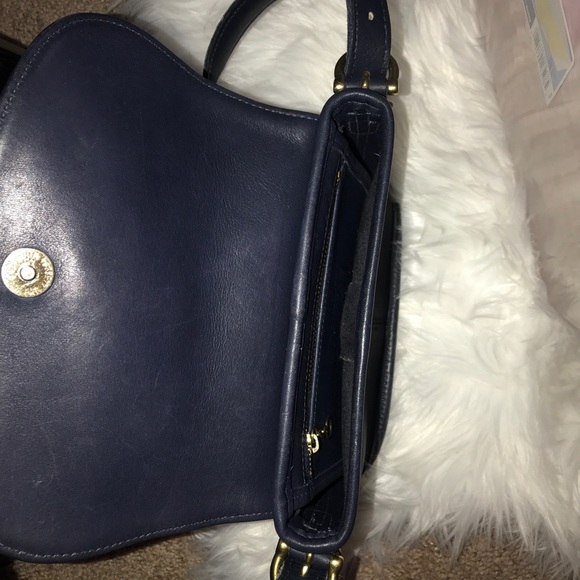 navy vintage coach bag - Picture 6 of 6